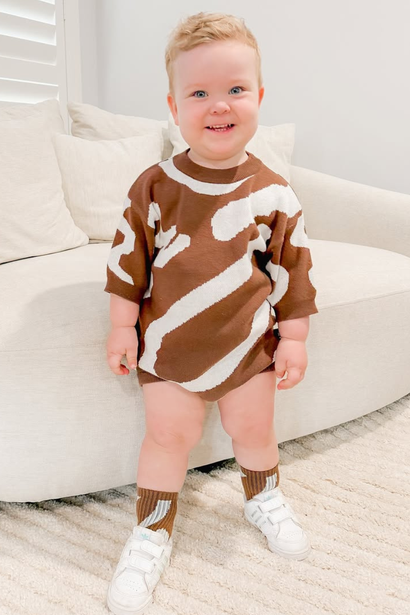 Oversized Romper ✿ Swirl