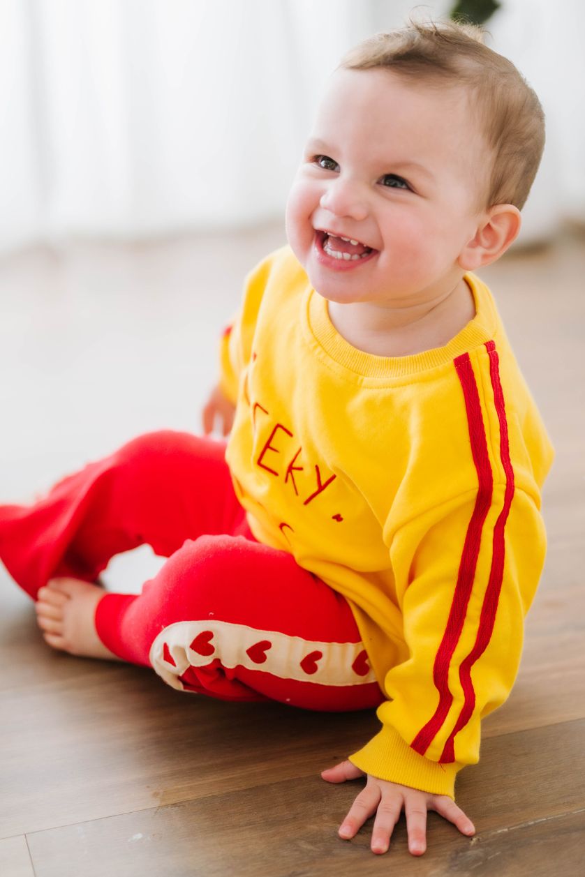 Cheeky Chops Jumper ✿ Sunshine