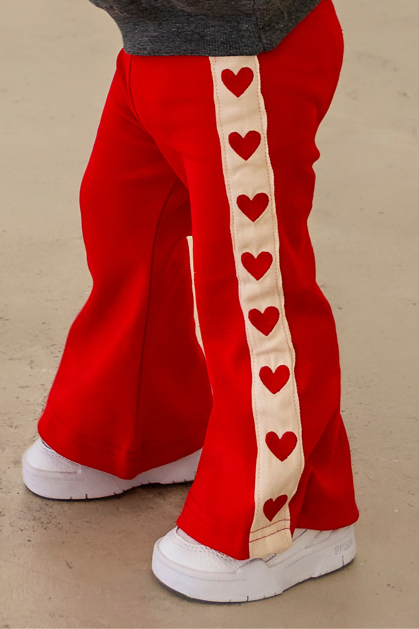 Heart Flares ✿ Fiery Red