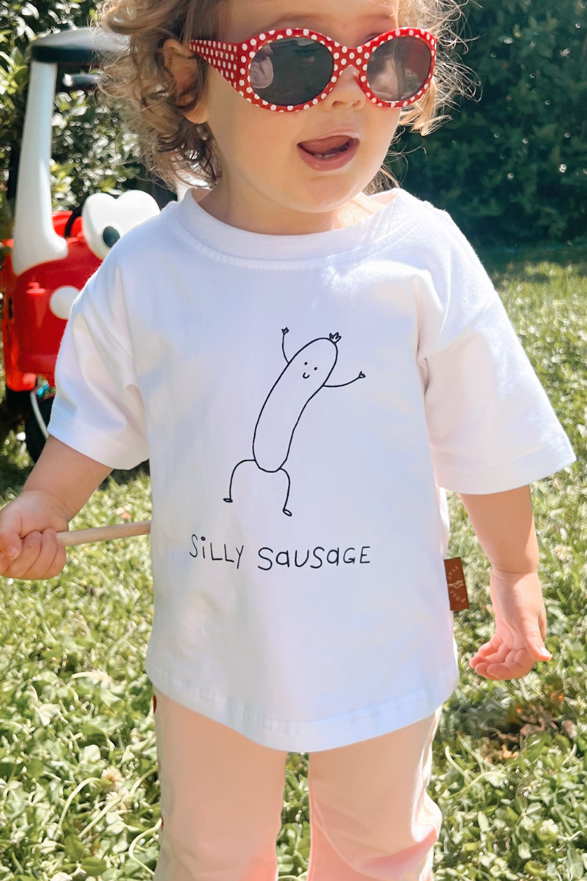 Oversized Tee ✿ Silly Sausage