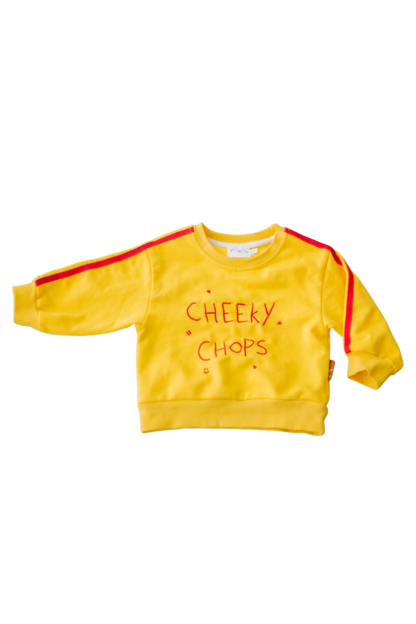 Cheeky Chops Jumper ✿ Sunshine