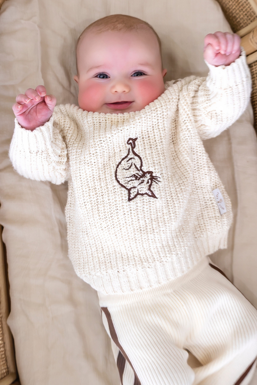 Chunky Jumper ✿ Cream Knit