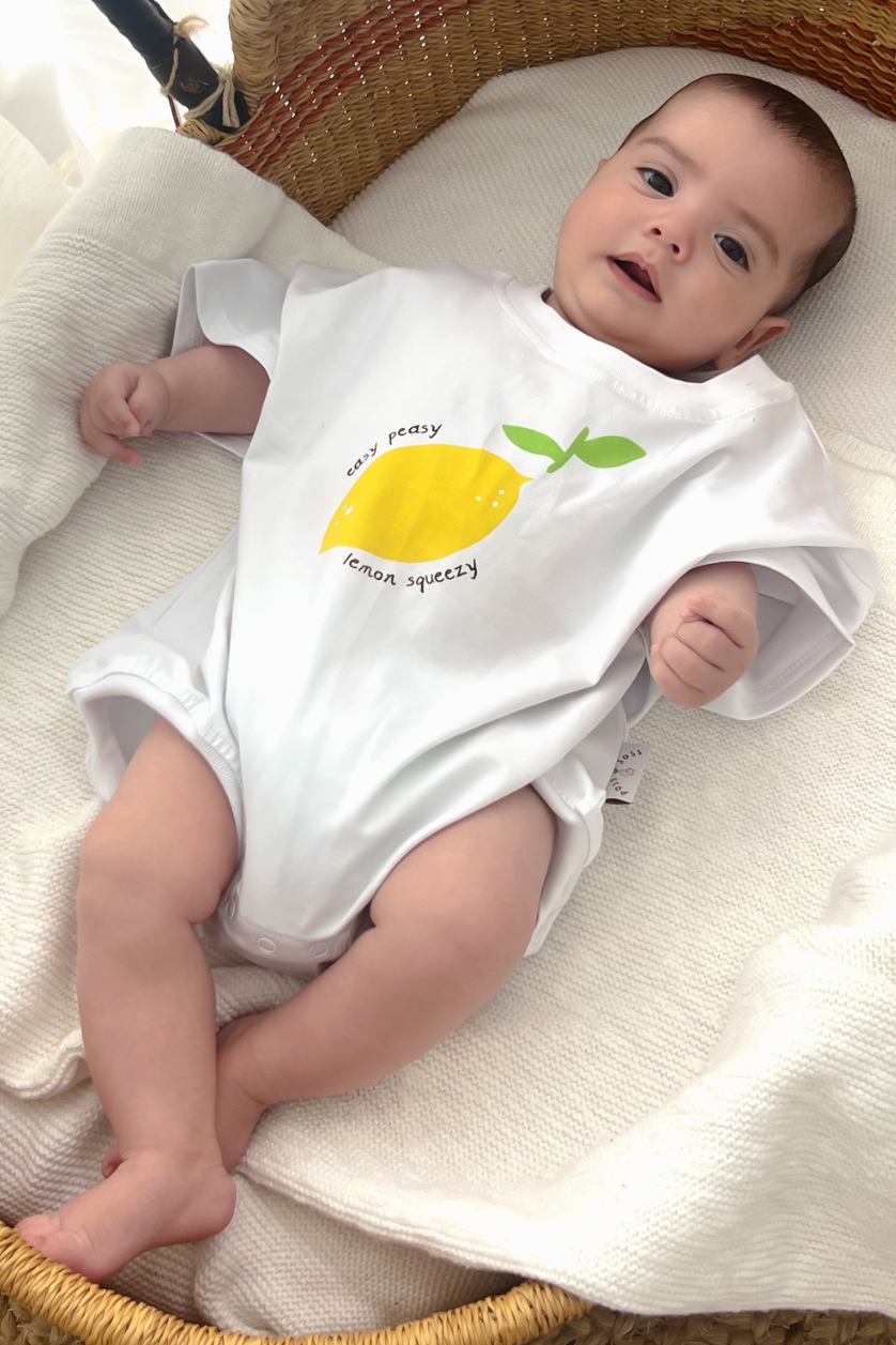 Oversized Romper ✿ Lemon Squeezy