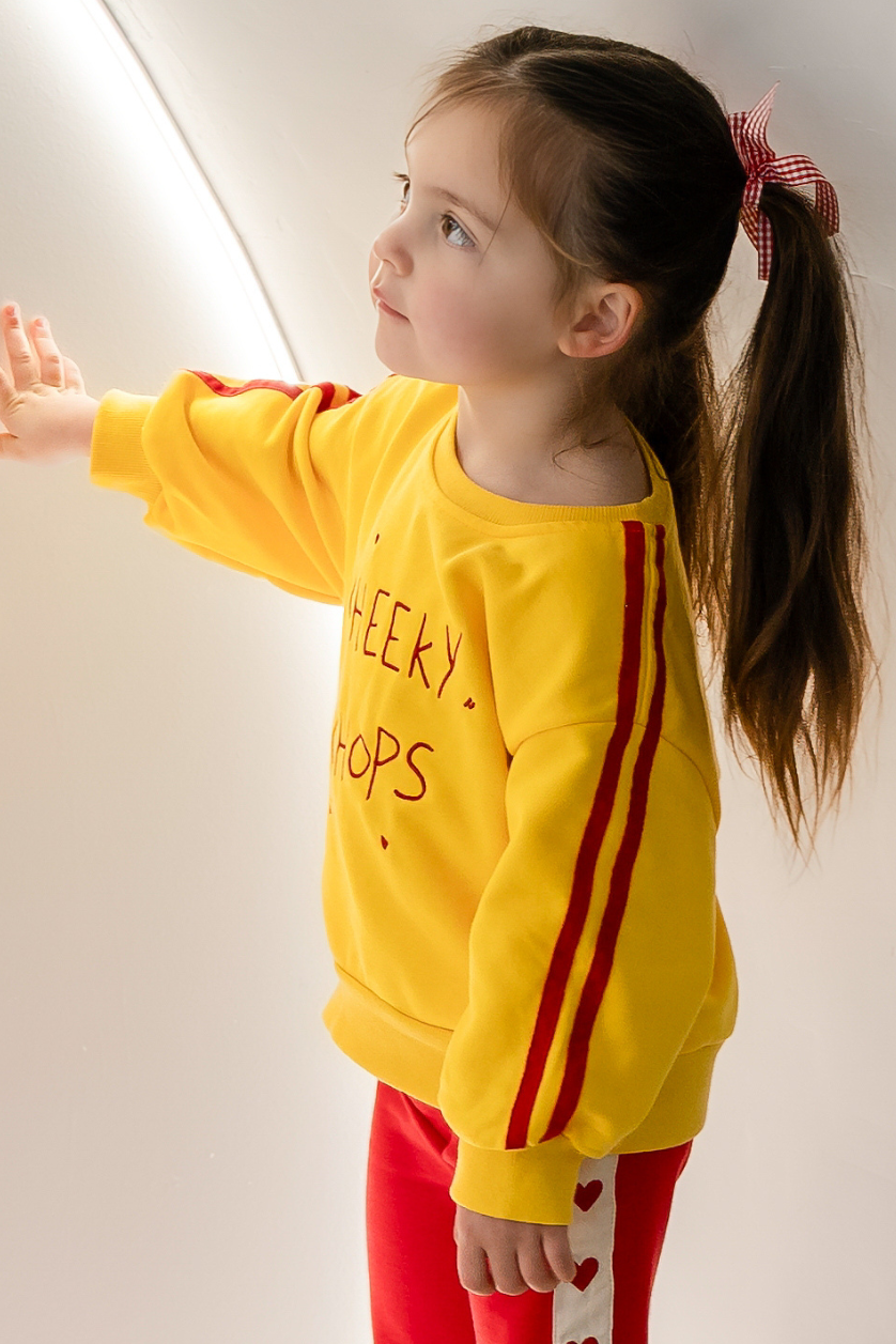 Cheeky Chops Jumper ✿ Sunshine