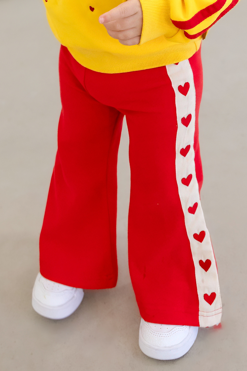 Heart Flares ✿ Fiery Red