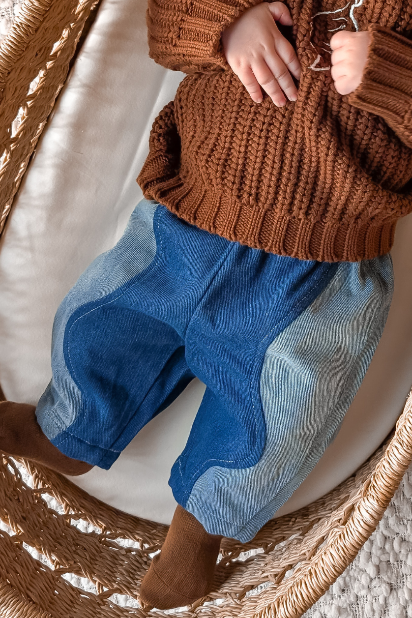 Wave Jeans ✿ Two Tone Denim