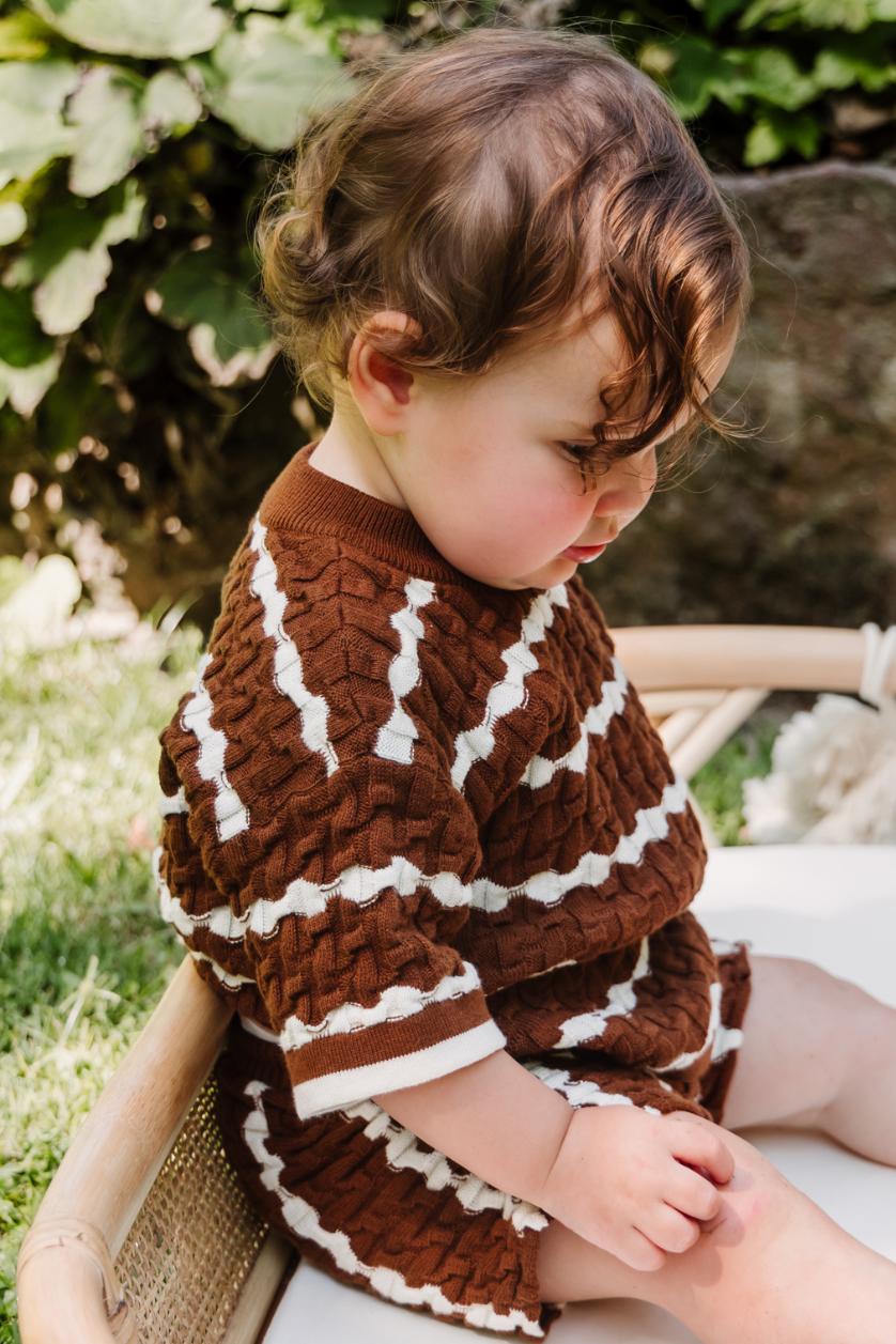 Oversized Tee ✿ Brownie