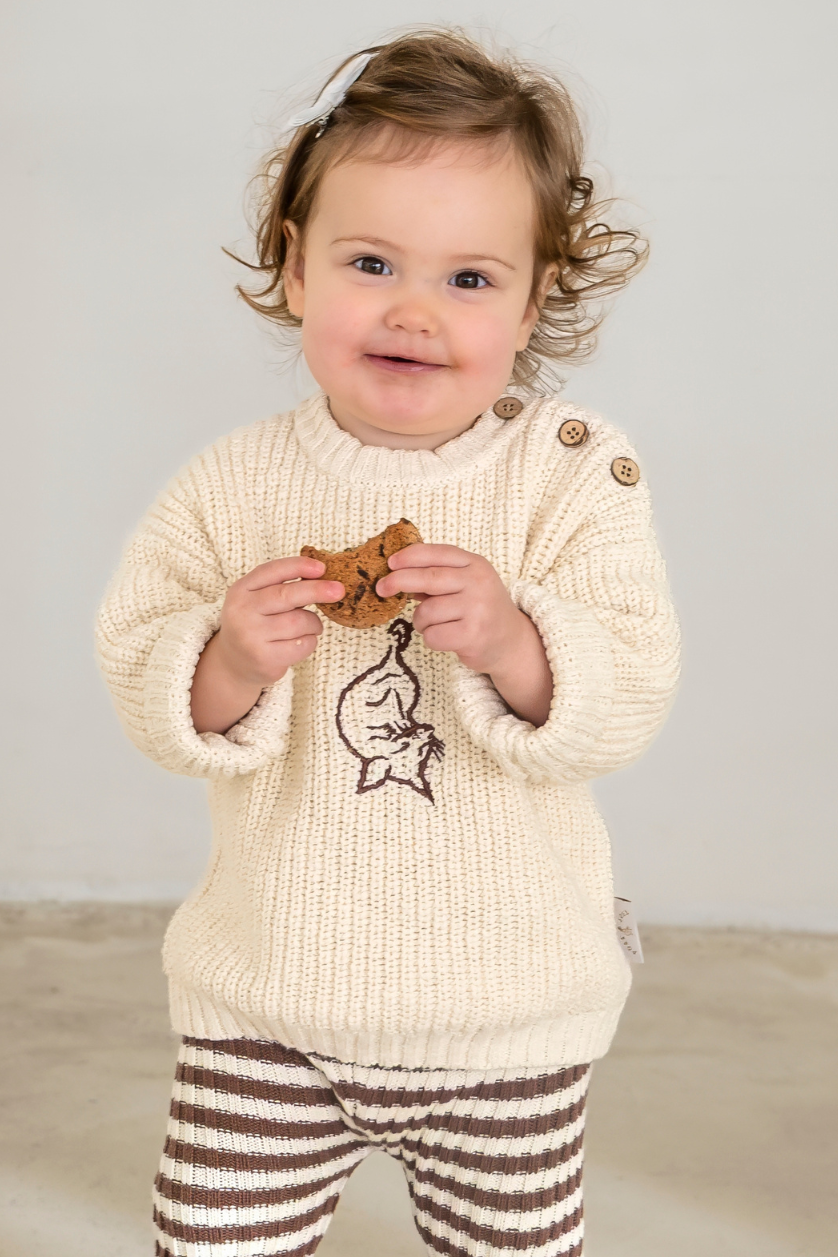 Chunky Jumper ✿ Cream Knit