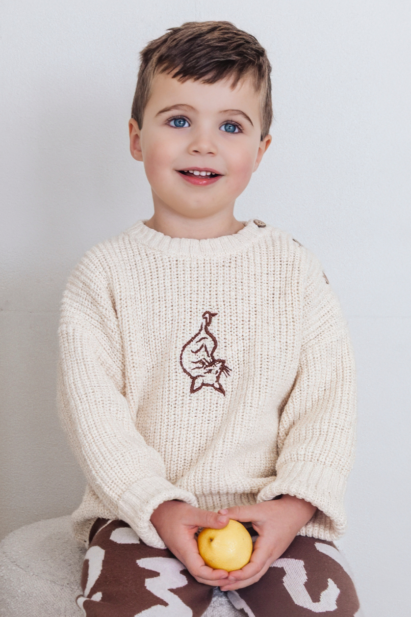 Chunky Jumper ✿ Cream Knit