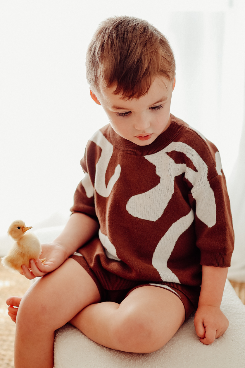 Oversized Tee ✿ Swirl