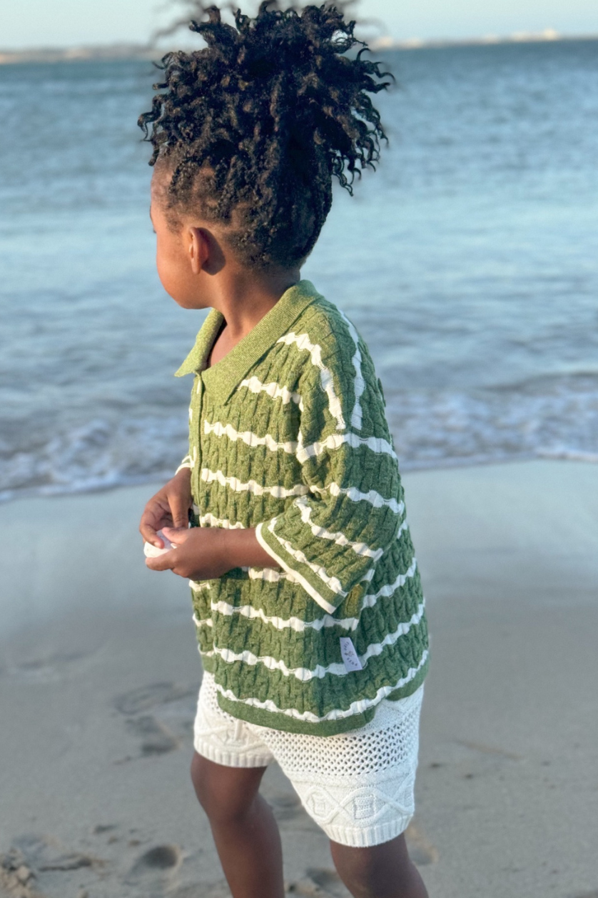 Crochet Shorts ✿ Eggnog