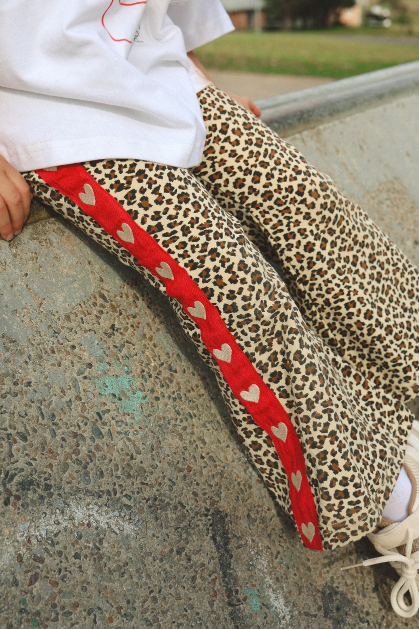 Heart Flares ✿ Leopard