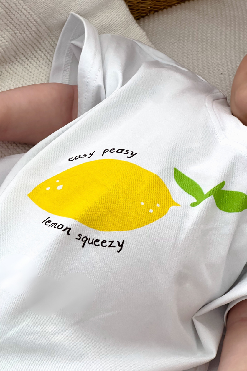 Oversized Romper ✿ Lemon Squeezy