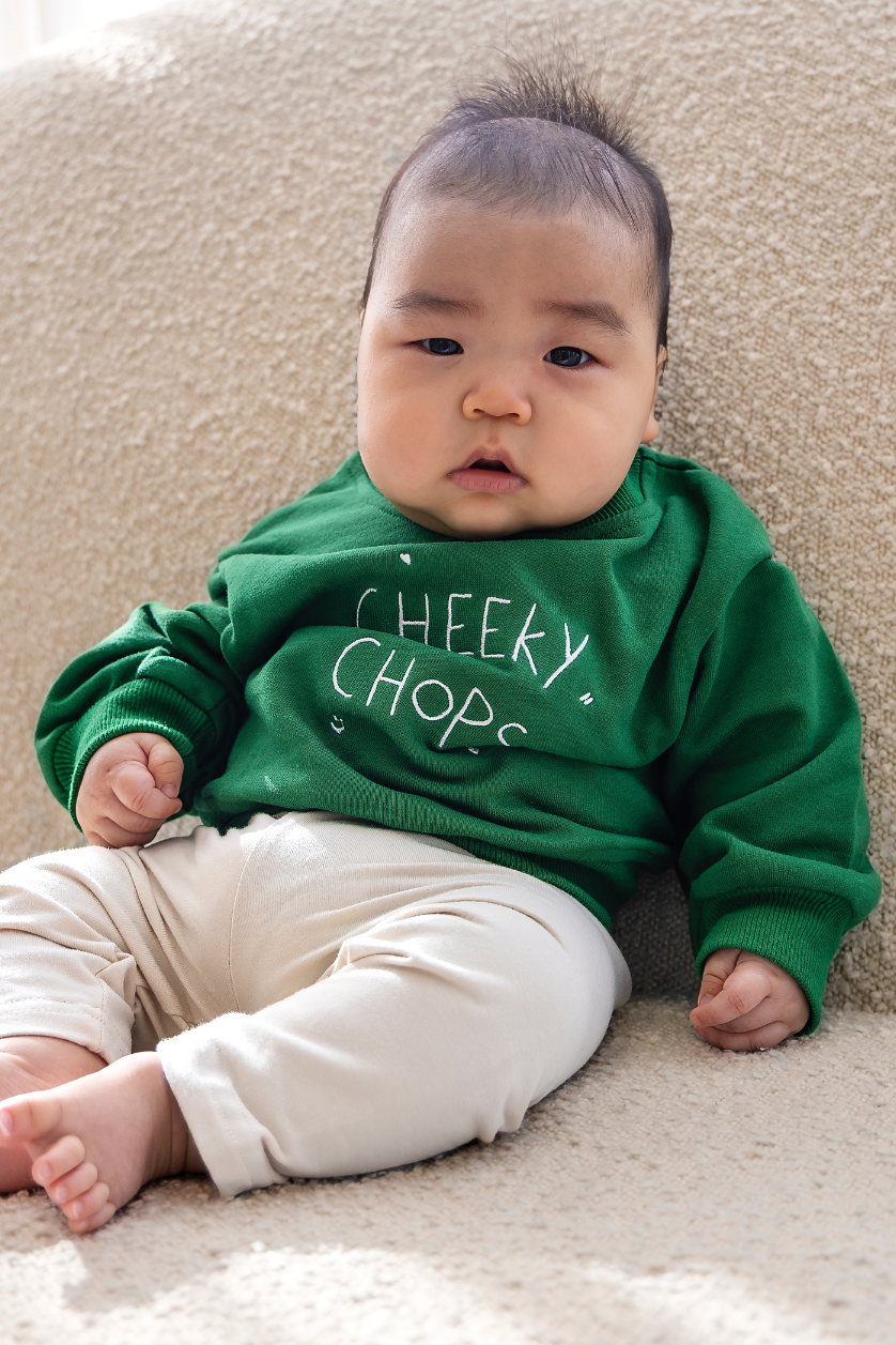 Cheeky Chops Jumper ✿ Emerald