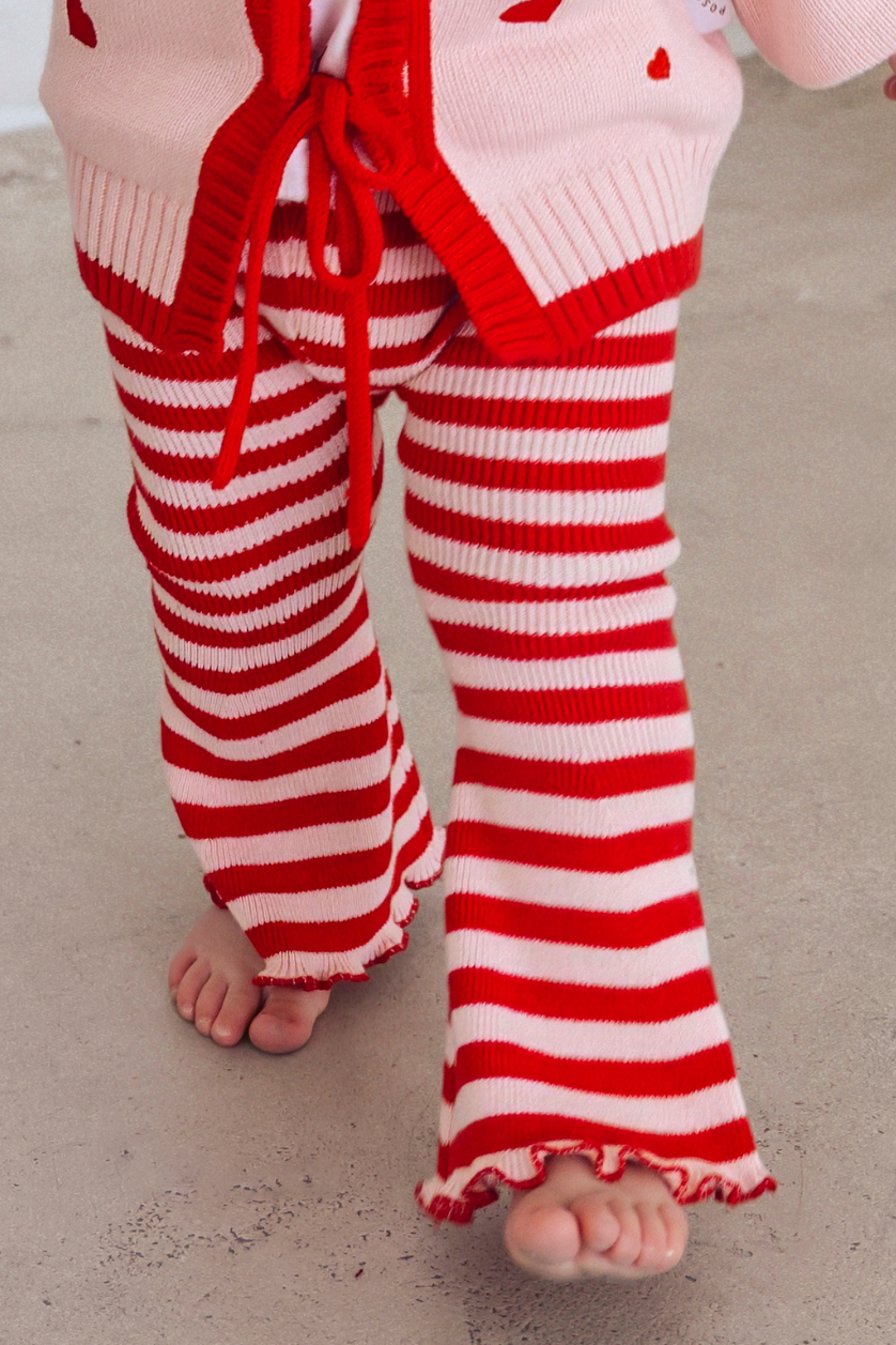 Stripe Flares ✿ Berry