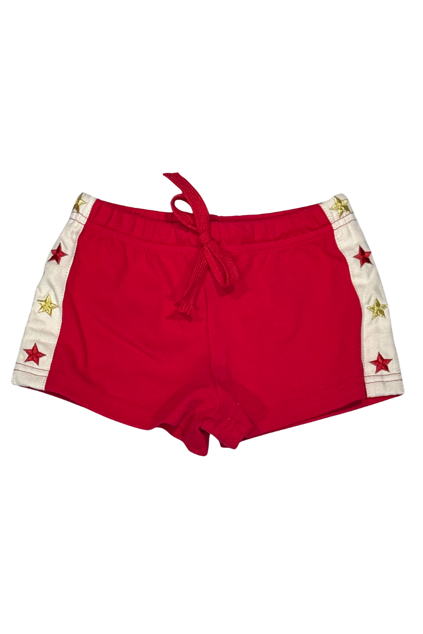 Star Shorts ✿ Fiery Red