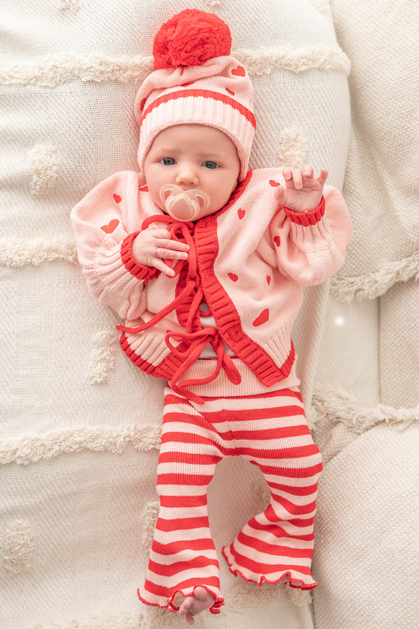 Stripe Flares ✿ Berry