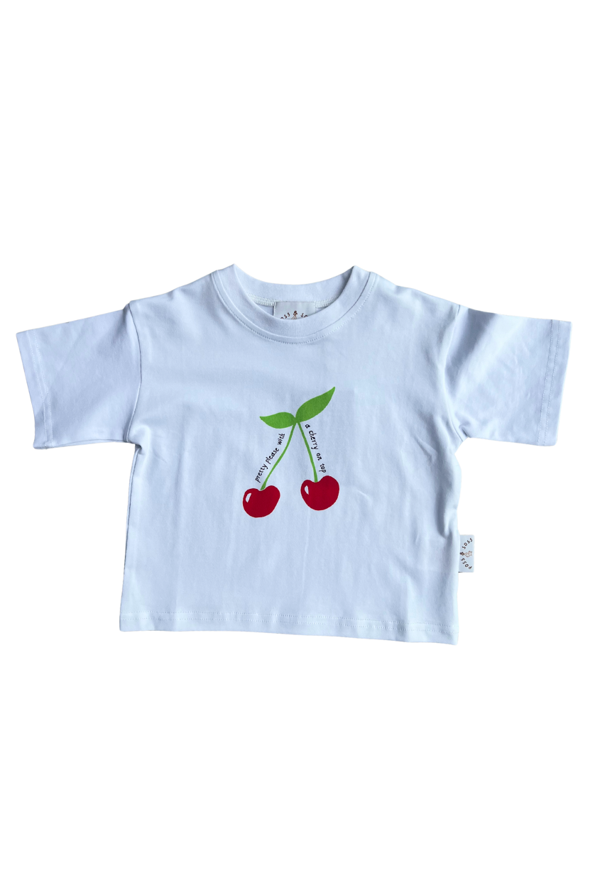 Oversized Tee ✿ Cherry