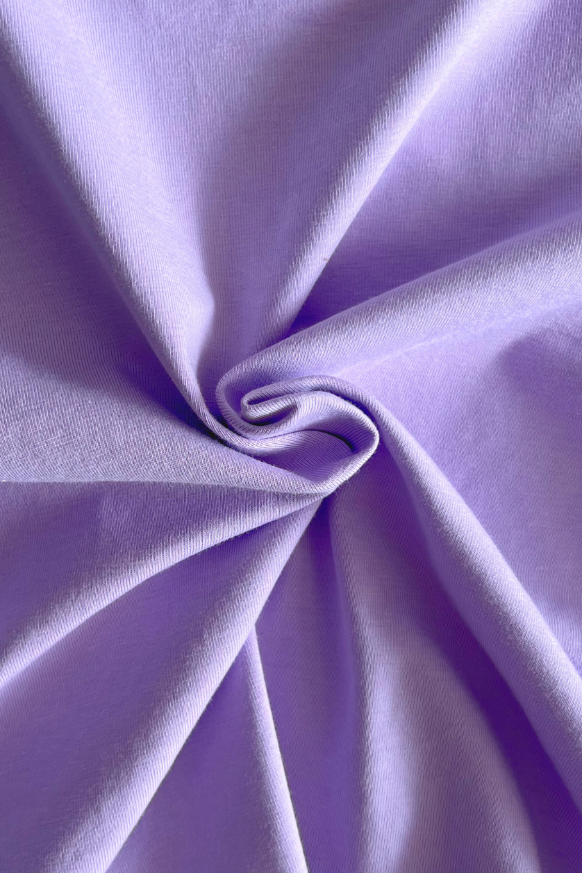 Cheeky Chops Oversized Romper ✿ Lavender