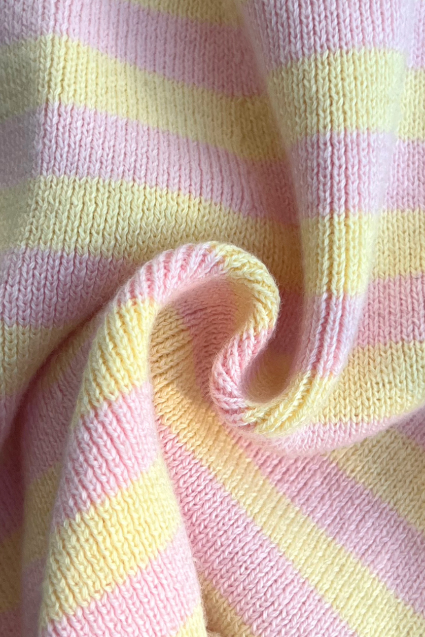 Stripe Flares ✿ Pink Lemonade