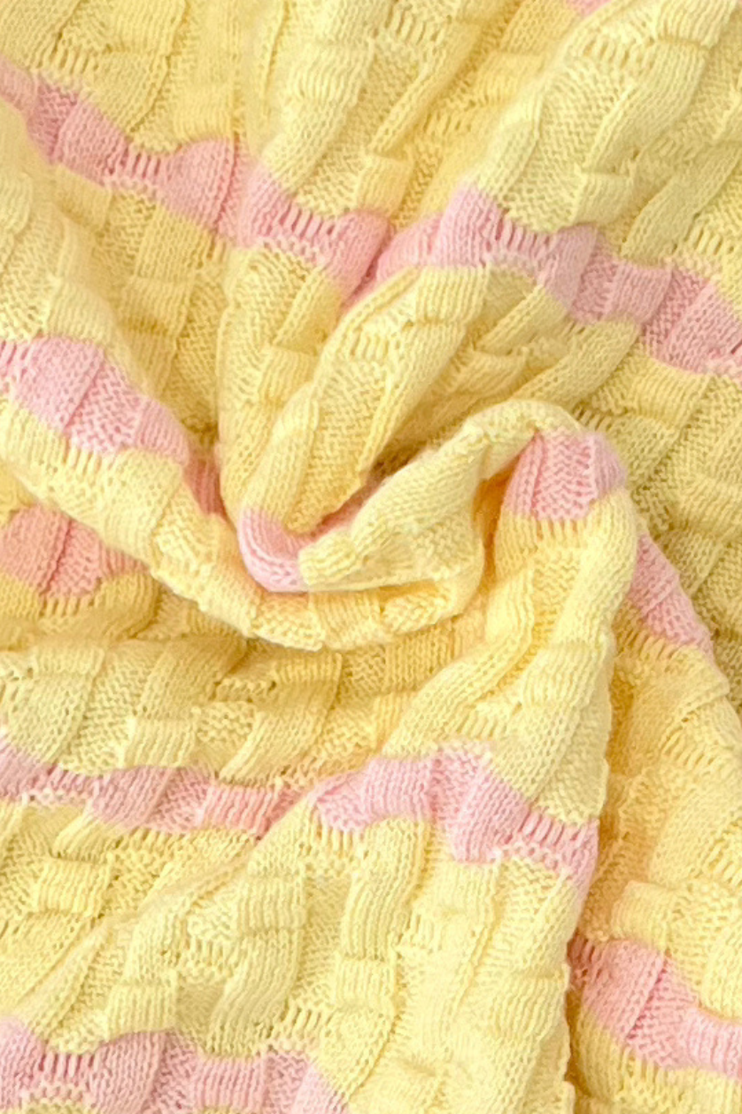 Oversized Romper ✿ Pink Lemonade