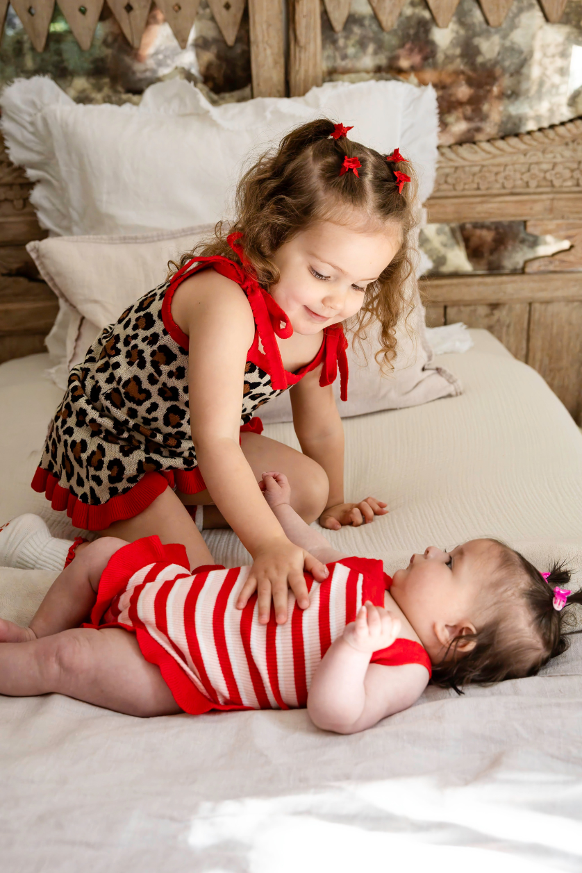 Rosie Romper ✿ Candy Stripes
