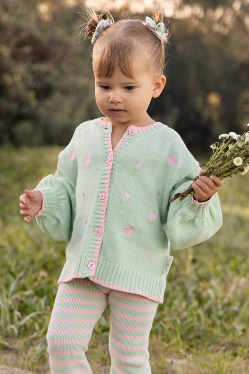 Heart Cardigan ✿ Garden Party