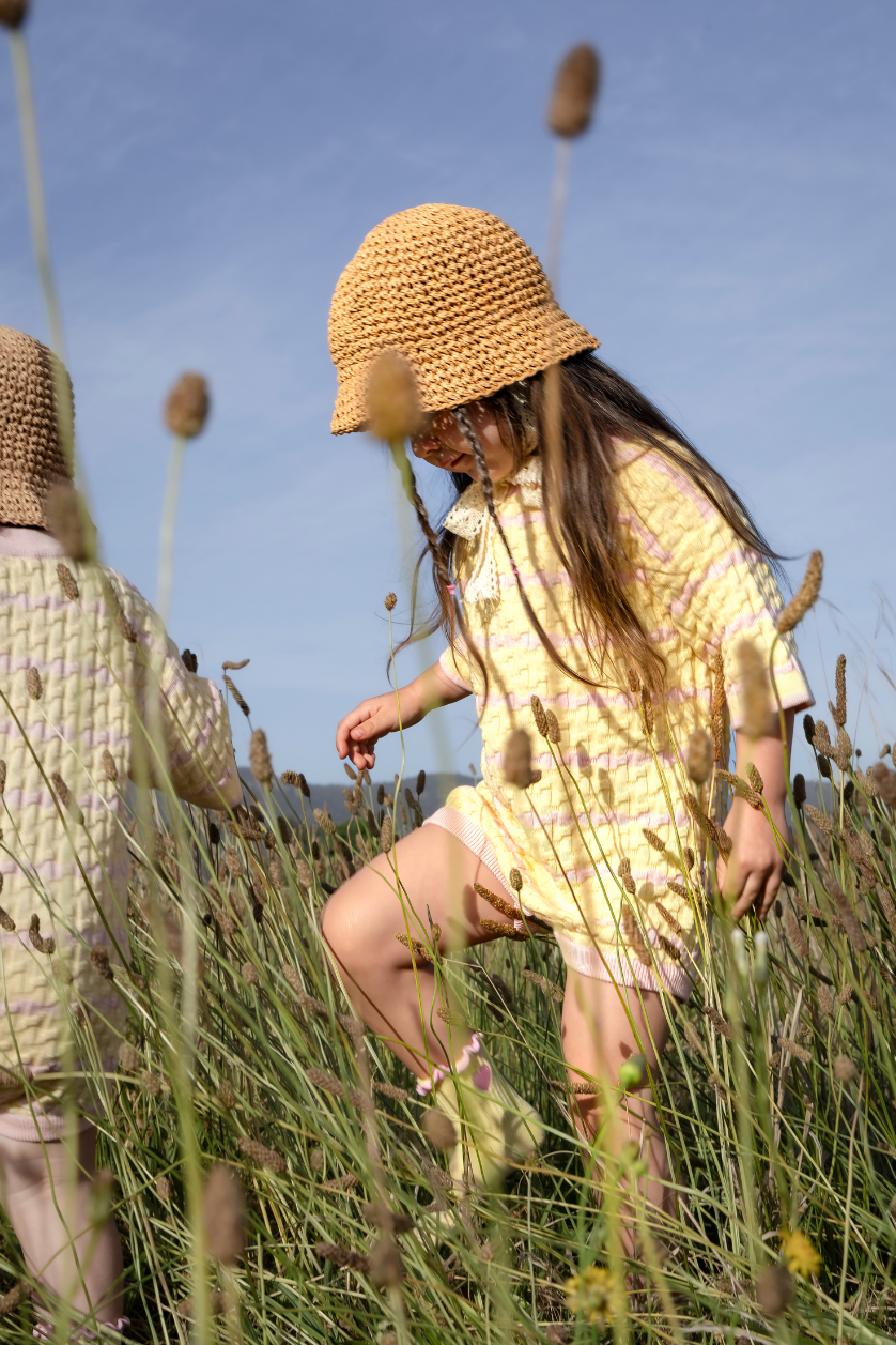Oversized Romper ✿ Pink Lemonade