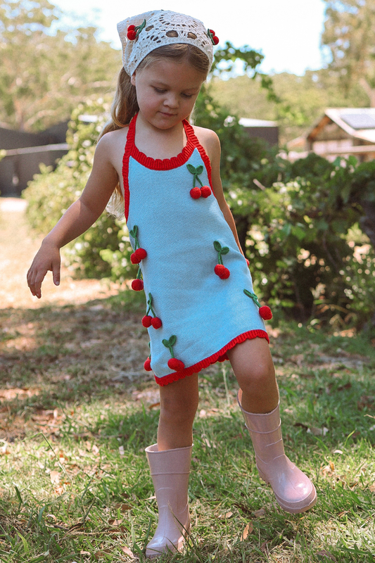 Halter Dress ✿ Cherry Bomb