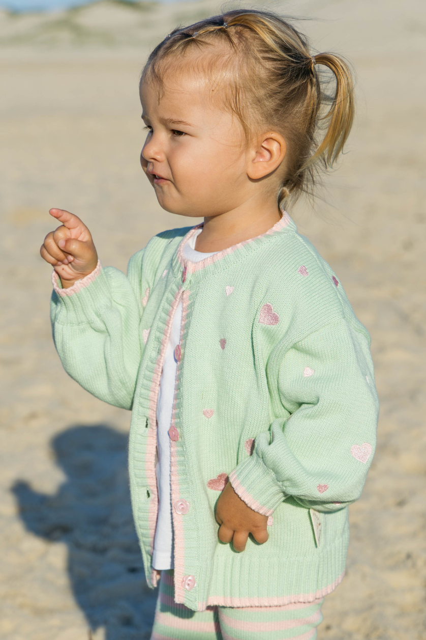 Heart Cardigan ✿ Garden Party