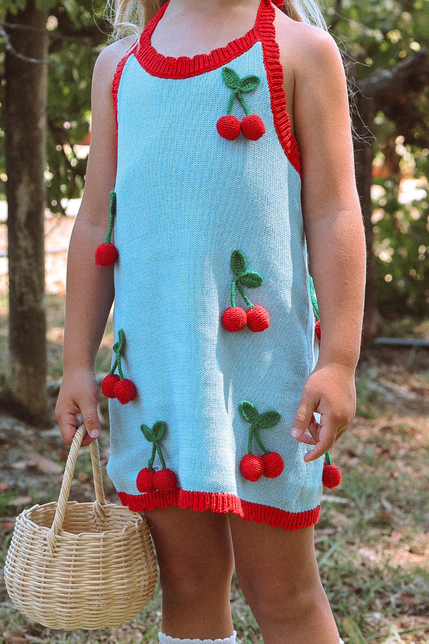 Halter Dress ✿ Cherry Bomb