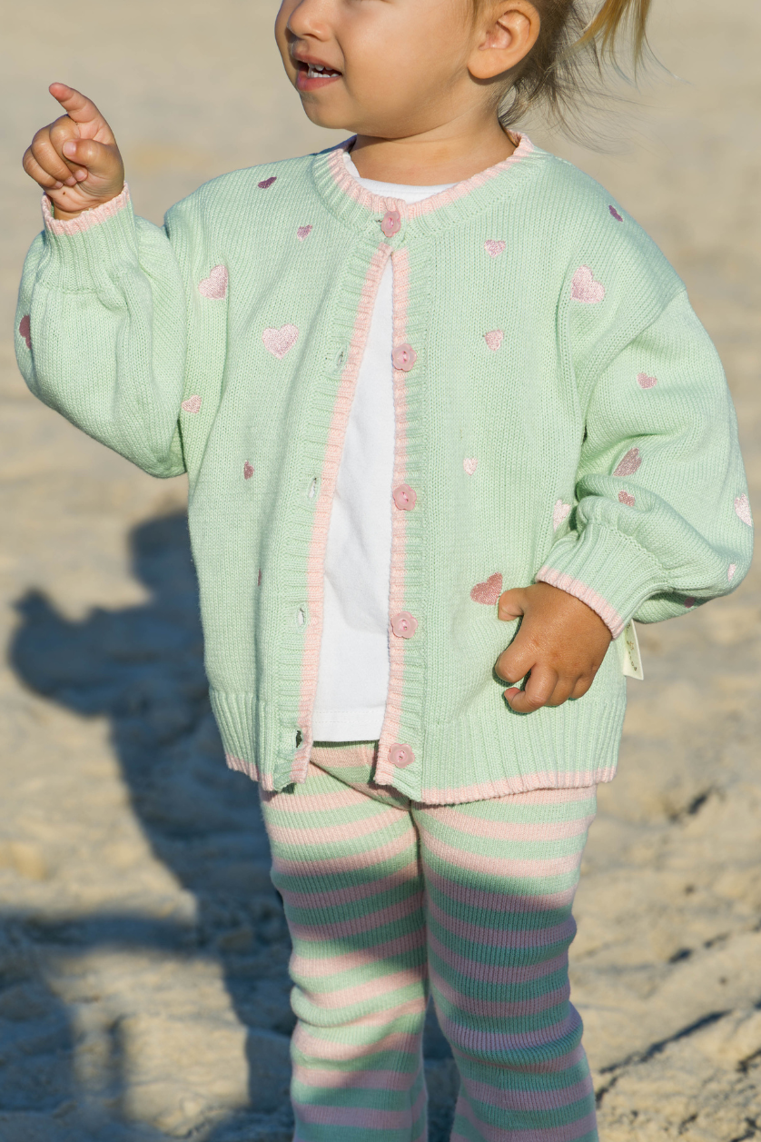 Heart Cardigan ✿ Garden Party