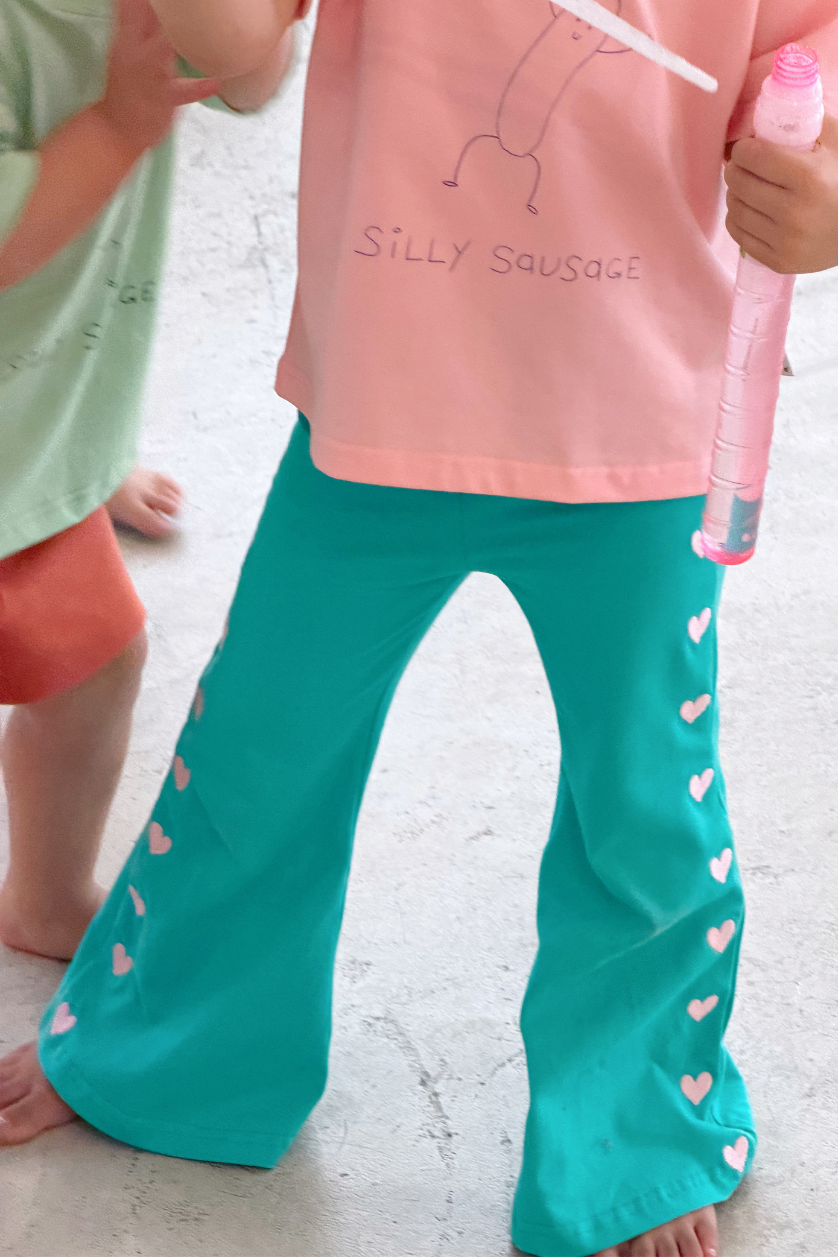 Heart Flares ✿ Aquamarine