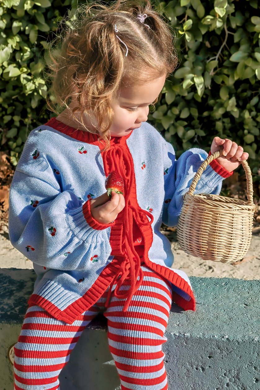 Tie Up Cardigan ✿ Cherry Bomb