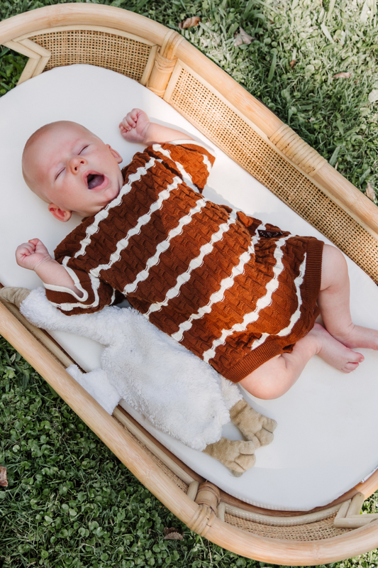 Oversized Romper ✿ Brownie