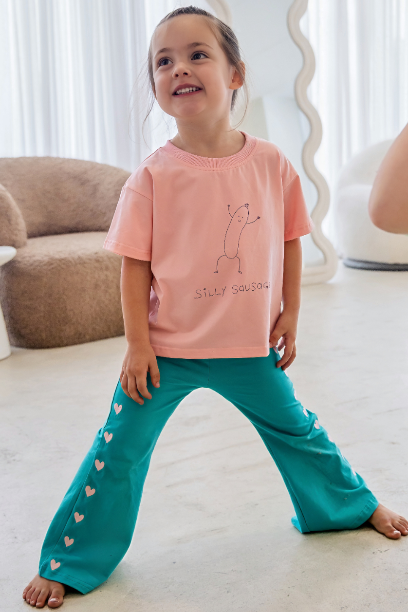 Heart Flares ✿ Aquamarine