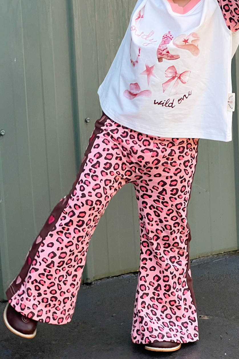 Heart Flares ✿ Pink Leopard