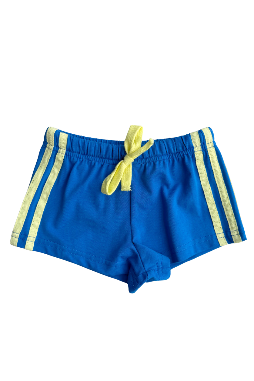 Stripe Shorts ✿ Azure