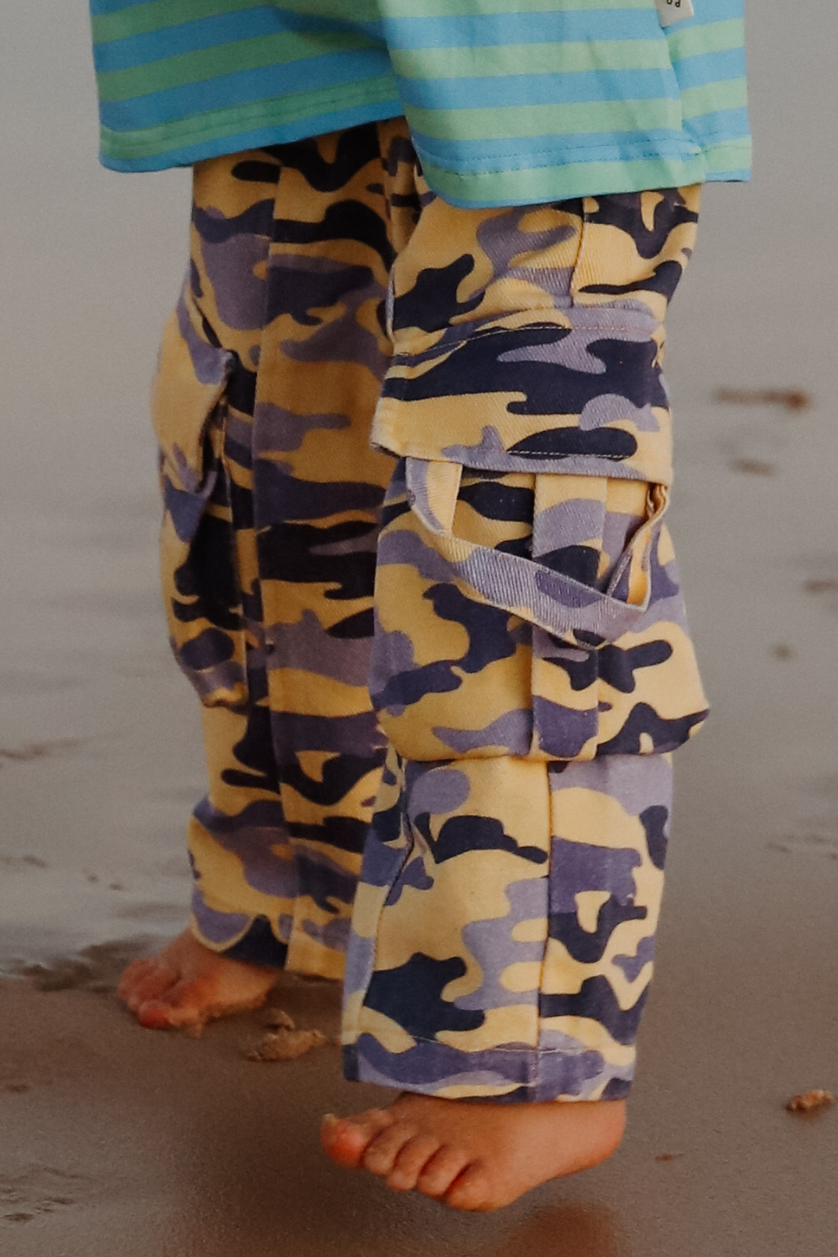 Camo Cargo Pant ✿ Ultraviolet