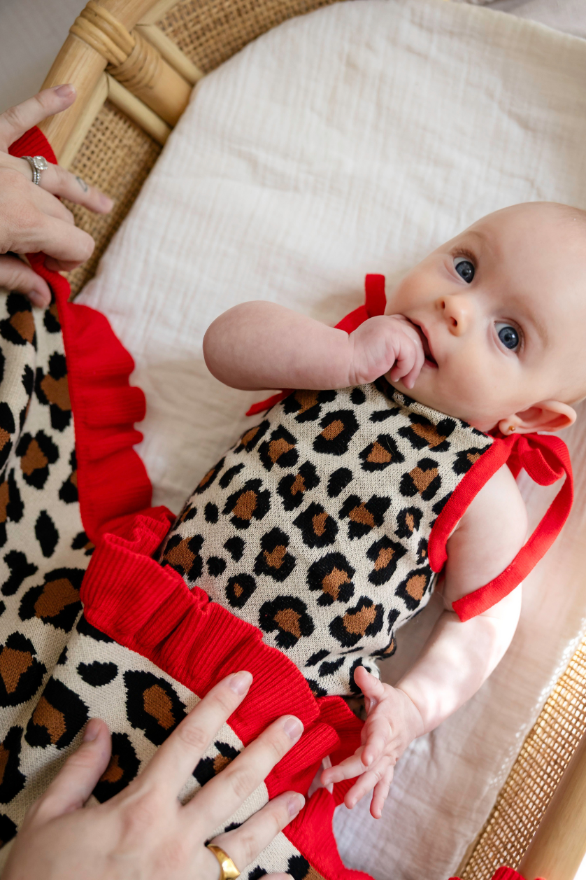 Ava Romper ✿ Leopard