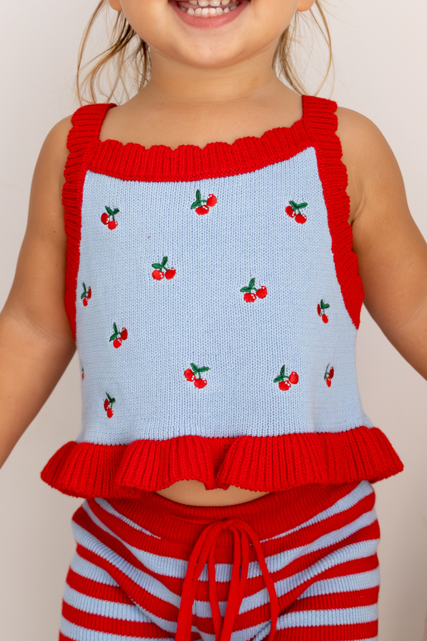 Tie Up Vest ✿ Cherry Bomb