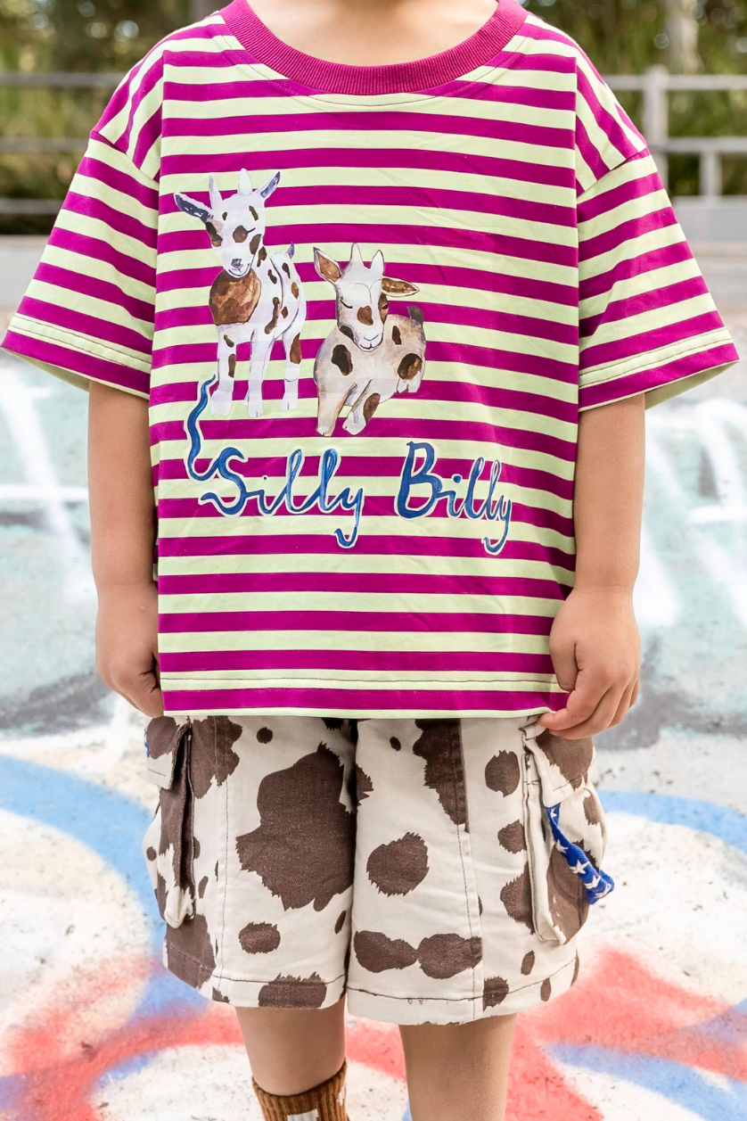 Stripe Oversized Tee ✿ Silly Billy