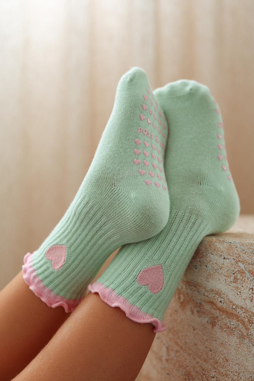 Heart Socks ✿ Garden Party