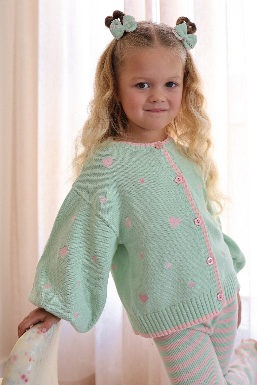Heart Cardigan ✿ Garden Party