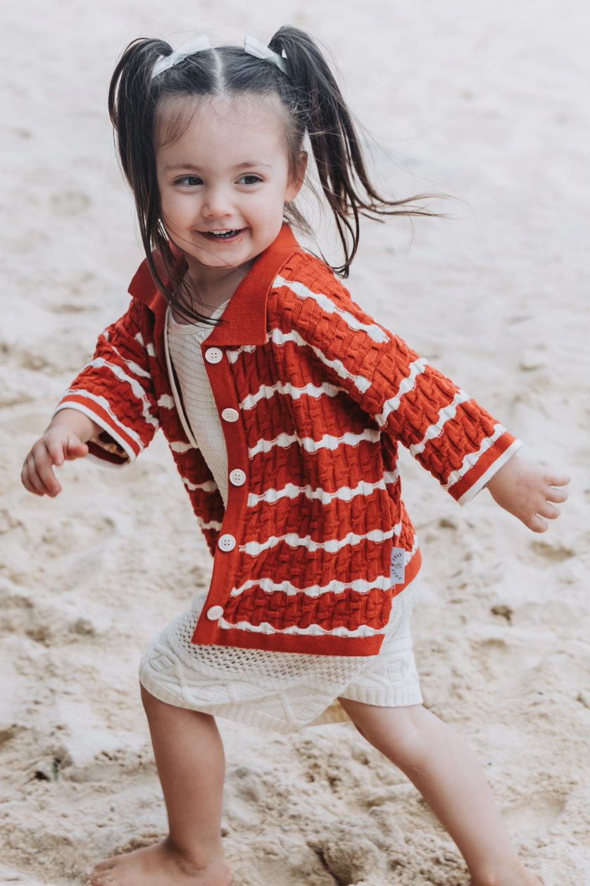 Oversized Shirt ✿ Burnt Red