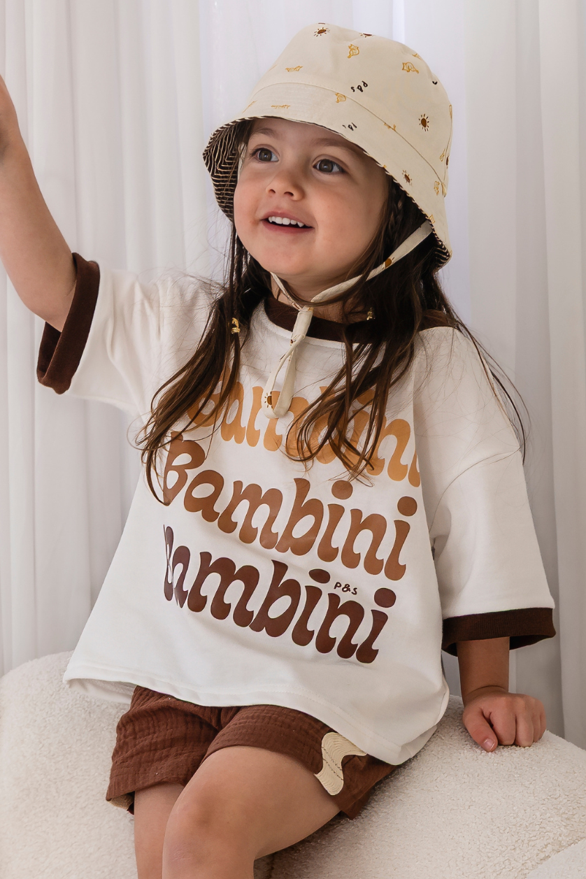 Oversized Tee ✿ Bambini