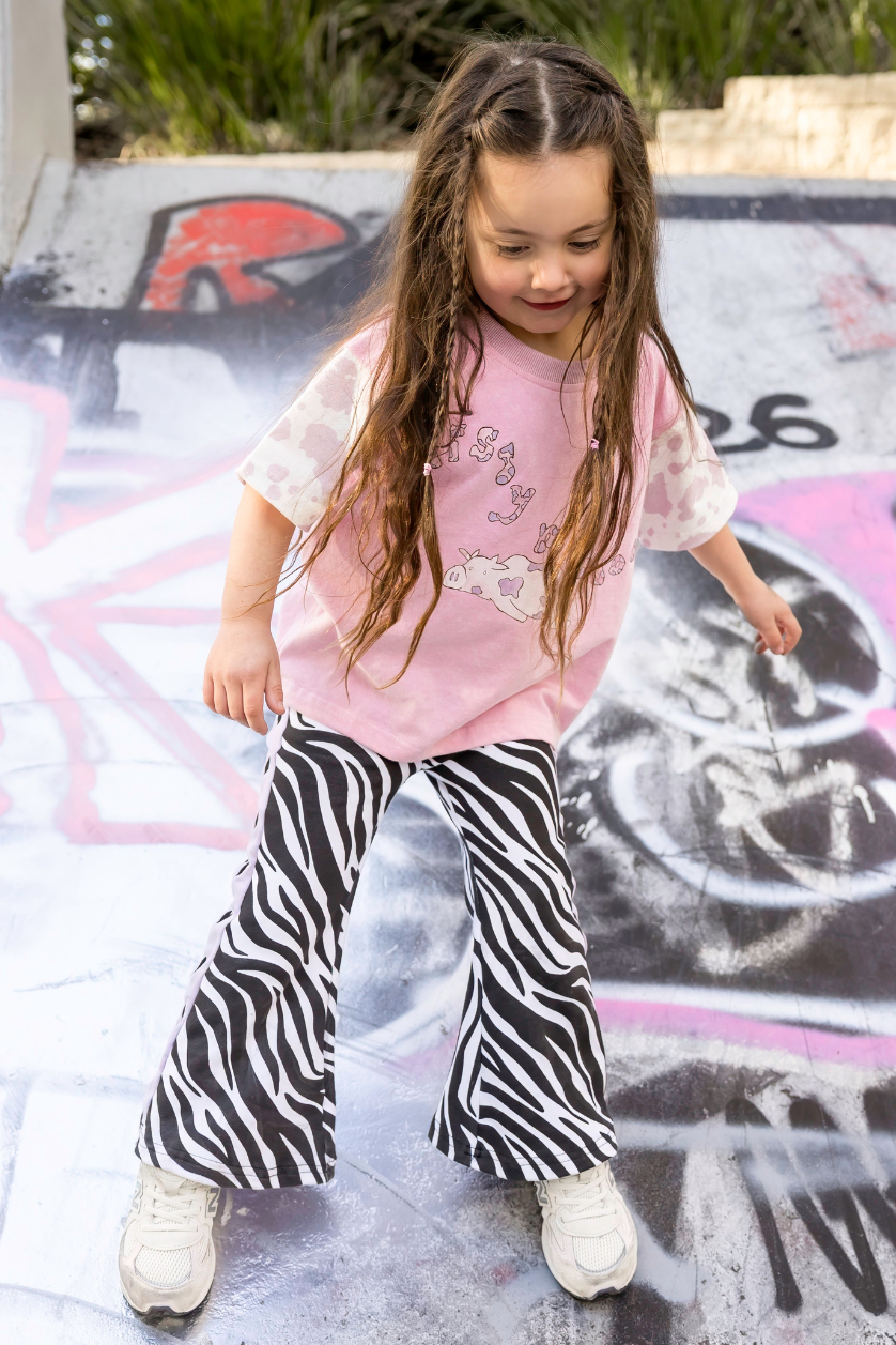 Heart Flares ✿ Zebra