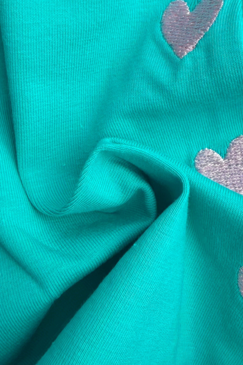 Heart Flares ✿ Aquamarine