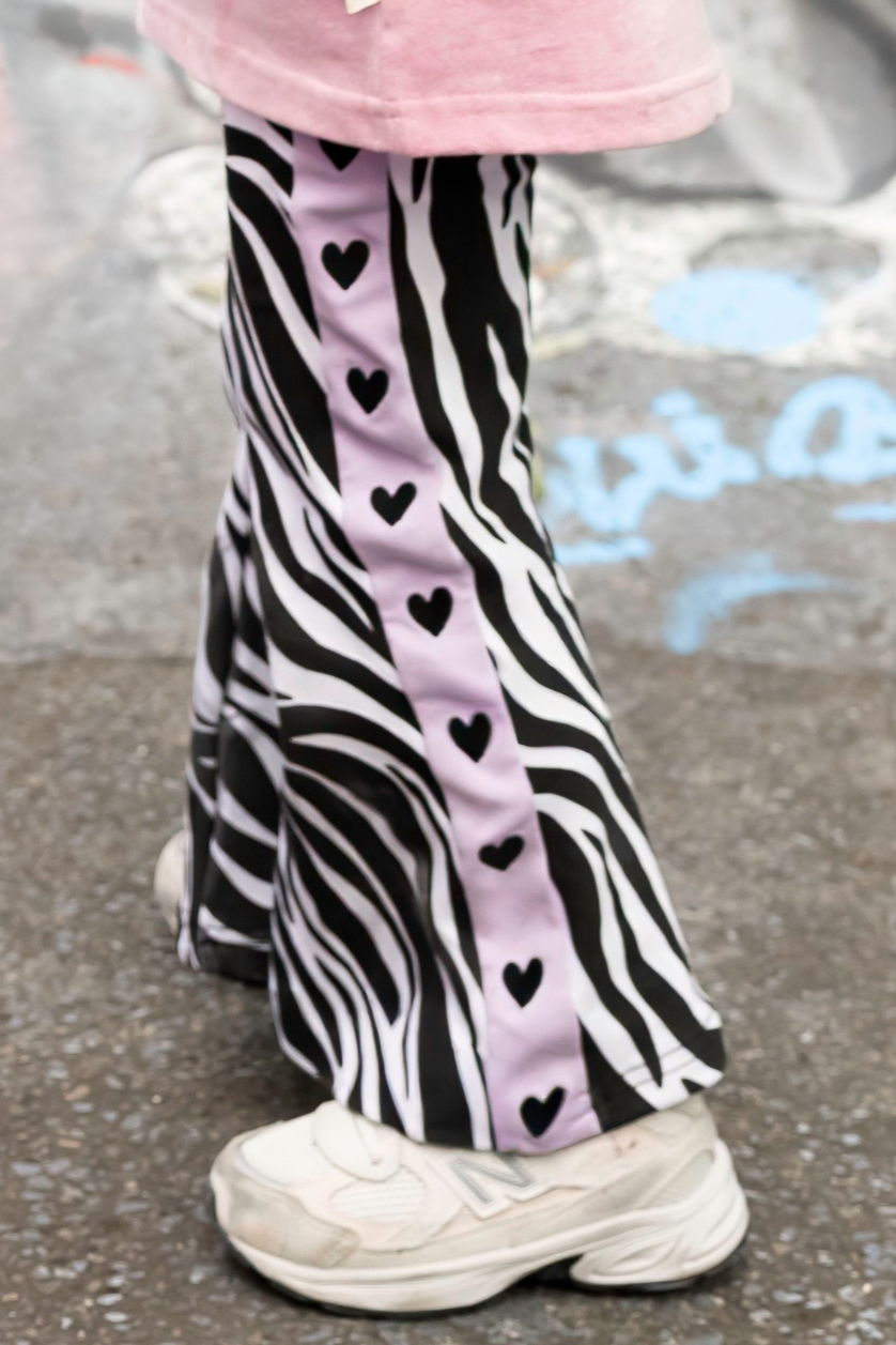 Heart Flares ✿ Zebra
