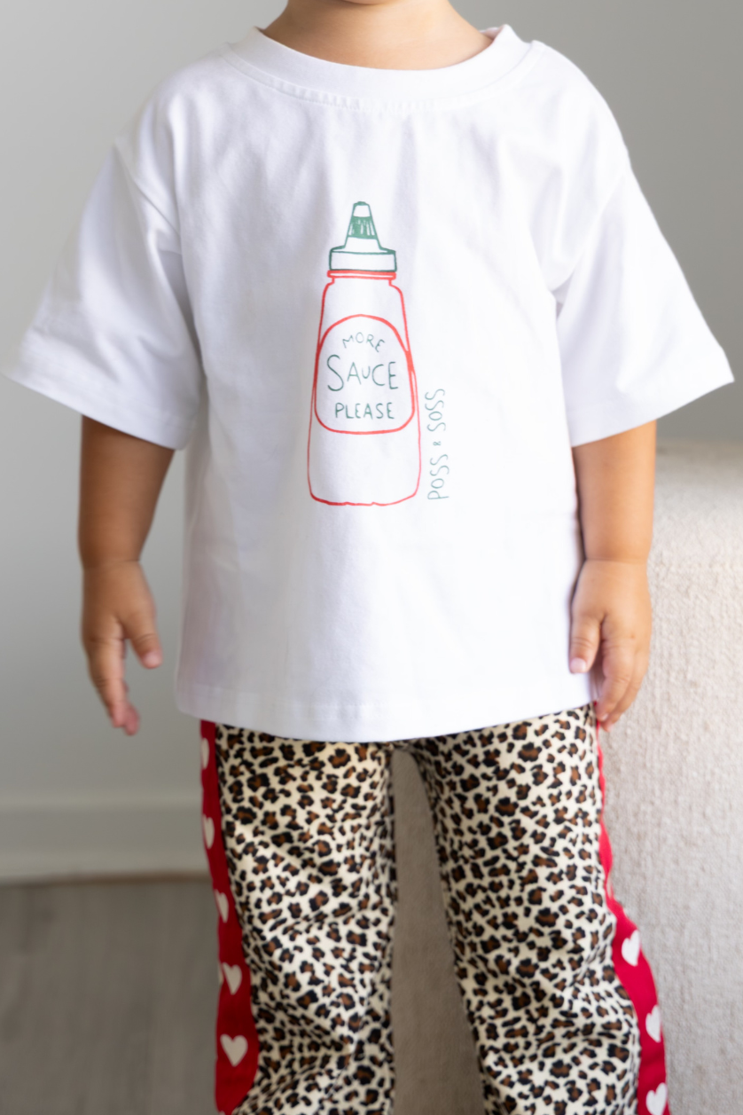 Oversized Tee ✿ More Sauce Please